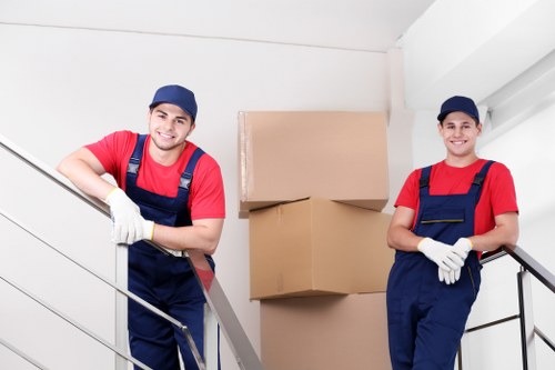 Moving boxes and household items in Reading with van support
