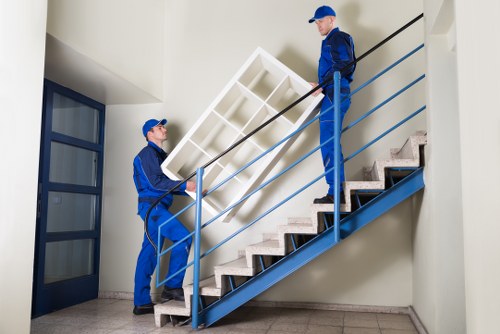 Local man and van team handling access challenges in Reading