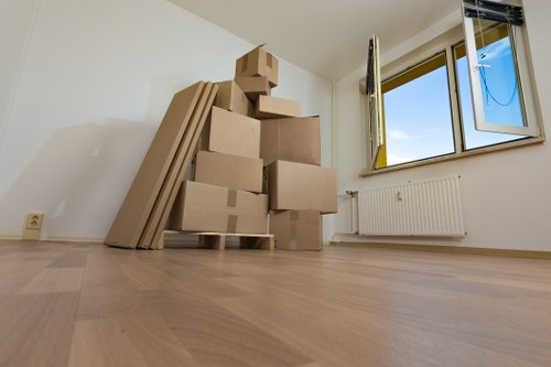 Reading Removals staff reviewing health and safety procedures