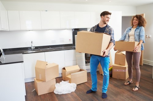 Packing and transporting office furniture and IT equipment in Reading