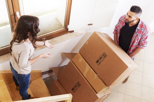 Local movers helping with a house move in Reading